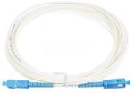  Patchcord Fibra Optica SC/UPC-SC/UPC 3mm Simplex LSZH 2M Alb