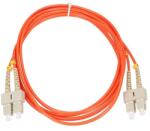 Extralink Patchcord SC/UPC-SC/UPC MM 50/125 duplex 3.0mm 1M