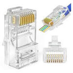  Mufa UTP CAT6E RJ45 Pass Trough ( set 100 buc )