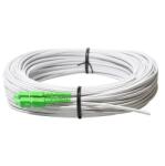  Pigtail FTTH de Interior Alb cu Conector SC/APC 30M DUPLEX
