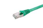 Extralink Patchcord cupru CAT6 FTP 1 M Gigabit Verde