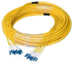  Breakout cablu interior SM OS2 24 fire LC/UPC-LC/UPC 14.5mm LSZH 25M