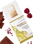 chocoMe - Étcsokoládé Akesson-ból származó kakaóbabból, liofilizált málnával 55 g