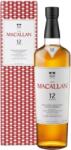 THE MACALLAN - 12 years Double Cask Sherry Seasoned Oak Cask Whisky 0, 7 L + díszdoboz