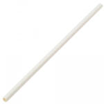 Globál Pack Papír szívószál fehér 230 x 8 mm