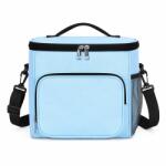 Flippy Geanta pentru Picnic cu izolare termica, Flippy, Multifunctionala, Compartimentata, 2 Tipuri de Manere, Impermeabila, 26x24x17 cm, Albastru Deschis (131634)
