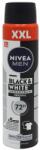 Nivea Deodorant Antiperspirant Spray, Nivea, Men Black & White Invisible Original 250 ml (43779)