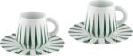 Alessi Cești de cafea Delight 110 ml, verzi, 2 buc (NZ08SET GR)