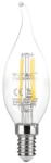 V-TAC BEC E14 CU FILAMENT LED 4W 3000K (SKU-214302) - vexio