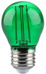 V-TAC BEC LED G45 E27 2W CU FILAMENT LUMINA VERDE (SKU-217411) - vexio