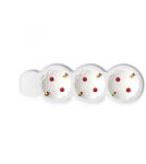 Somogyi Elektronic Prelungitor 3 prize, 5 m, 3x1, 5mm2, alb (NV 3-5/WH/1,5)