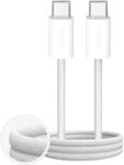PURO Kabel Puro Fabrik 60W w oplocie USB-C - USB-C 3m - biały (PUCCC60WFABK43MTWHI) - vexio