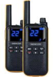 Sencor SMR 700 Set 2 stații Walkie-Talkie PMR 2W, 16 canale, 155 coduri CTCSS/DCS, IP54, VOX, baterie 1800 mAh, încărcare USB-C / 3x AA (SMR 700) Statii radio