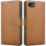 Tech-Protect WALLET IPHONE 16E BROWN (5906302363339)