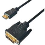 YENKEE Cablu HDMI - DVI 4K/30Hz 2m - Adaptorul Universal pentru Monitoare (YCH 515) (YCH 515)