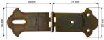 P&P BALAMA CU INEL LACAT PENTRU CUFERE 76X50MM (0003-80) - vexio