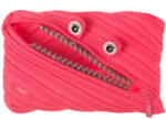 ZIPIT Penar cu fermoar, ZIPIT Grillz Monsters Jumbo - roz cu dinti argintii (ZP-141650) Penar