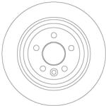 TRW Disc Frana Df6913 Land Rover Freelander 2 (DF6913)