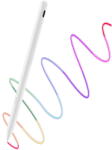 Techsuit Stylus Pen pentru Tableta, Bluetooth, Type-C, 130mAh, 5V, 0.2A, Palm Rejection, Tilt Pressure Sense - (AX10) - White (KF2342765)