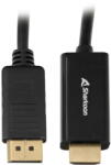 Sharkoon Displayport 1.2 to HDMI 4K Black 2m ACTIVE 4Kx2K 60hz cable adapter (4044951037674)