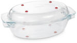 Tescoma Ovális sütőedény fedővel 35 x 21 cm üveg Tescoma 629086.00 (629086.00)