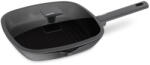 Berlinger Haus Grill serpenyő üvegfedővel 28 cm alumínium tapadásmentes bevonattal Berlinger Haus BH/8127 (BH/8127)