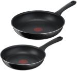 Tefal Serpenyő szett 2 db 20/26 cm alumínium tapadásmentes bevonattal fekete Tefal B4219053 (B4219053)