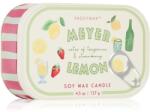 Paddywax Bistro Tin Meyer Lemon lumânare parfumată în placă 127 g