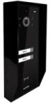 ELECTRA Post exterior videointerfon, 2 familii, aparent, protectie ploaie, negru - Electra VPH. 02SC3. ELBTL (VPH.02SC3.ELBTL)