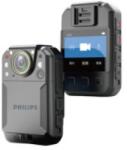Philips Body camera cu lentila duala, video 2K, foto 48 MP, IR, acumulator 2000 mAh, GPS - Philips VTR8103 (VTR8103)