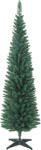HOMCOM Brad de Crăciun artificial slim 180 cm cu 321 de ramuri, aspect de brad, cu bază din plastic, verde | Aosom Romania (83C-102V00GN)