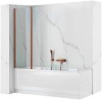 Rea Panou Pentru Cada Pliabil Rea Agat-2 80 Brush Copper (REA-W5696)