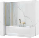 Rea Panou Pentru Cada Pliabil Rea Agat-2 80 Brush Gold (REA-W2500)