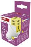 EMOS EMOS ZQ8D62, LED izzó Classic MR16 fehér/ GU10 / 7 W (72 W) / 1000 lm / Meleg fehér (ZQ8D62)
