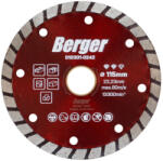 Berger turbo gyémánttárcsa 125x22, 23/SH7mm (010301-0243) - transvidia