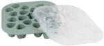 Beaba Recipient pentru porționarea alimentelor Tiny Silicone Multiportions Sage Green Beaba 20x35 ml verde (BE914029)