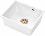 Ruvetti Migo 50 cuvă suspendată 46x37.5 cm alb 3001MI_WH50_P-PVDCH (3001MIWH50PPVDCH) Chiuveta