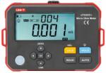  Digitális mikroohmmérő 0, 001 m ohm ~ 300, 0 k ohm; 1 m ohm C típusú IP54 DC 3, 7 V 3200 mAh Li UNI-T (UT620C+)