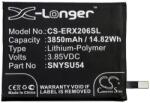 Cameron Sino Sony Xperia 1 II CAMERON SINO Li-Polymer akku 3.85V/3850mAh Sony SNYSU54 kompatibilis FEKETE (CS-ERX206SL)