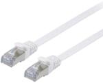 Equip Patch Cord Equip Flat, U/FTP, Cat. 6A, 3 m, White (607612)