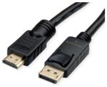 Roline Cablu ROLINE DisplayPort 1.2 DP - HDMI 4K60Hz, UHDTV, M/M, 7, 5 m, negru (11.04.5776-5)