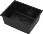 Ruvetti Migo 50 cuvă suspendată 46x37.5 cm negru 3001MI_FB50_P (3001MIFB50P) Chiuveta