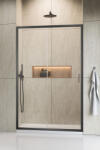 Radaway Alienta Brushed GunMetal DWJ 100 cm zuhanyajtó, szálcsiszolt fegyvermetál 10260100-92-01 (10260100-92-01)