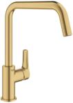 GROHE Baterie bucatarie Grohe 30567GN0, EuroSmart, inalta, tip U, mat, auriu (30567GN0)