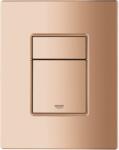 Grohe Clapeta WC Grohe 38732DA0, Skate Cosmopolitan, dubla, reversibila, 156 x 197 mm, plastic, lucios, cupru (38732DA0)
