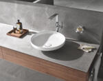GROHE Lavoar Grohe 3995800H, Spa Airio, montare pe blat, 450 x 450 mm, slim, porcelan, alb (3995800H)
