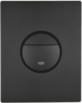 Grohe Clapeta WC Grohe 38765KF0, Nova Cosmopolitan, verticala, dubla, 156 x 197 mm, ABS, mat, negru (38765KF0)