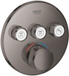 GROHE Unitate control Grohe 29121A00, Grohtherm Smartcontrol, 3 iesiri, termostat, necesita set fixare, lucios, grafit (29121A00)