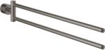 GROHE Bara prosop Grohe 40308AL3, Atrio, 489 mm, pe perete, pivotant, metal, mat, grafit (40308AL3)