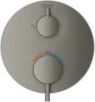 GROHE Unitate comanda Grohe 24135AL3, Atrio, 1 2 , termostat, 2 iesiri, necesita valva, mat, grafit (24135AL3)